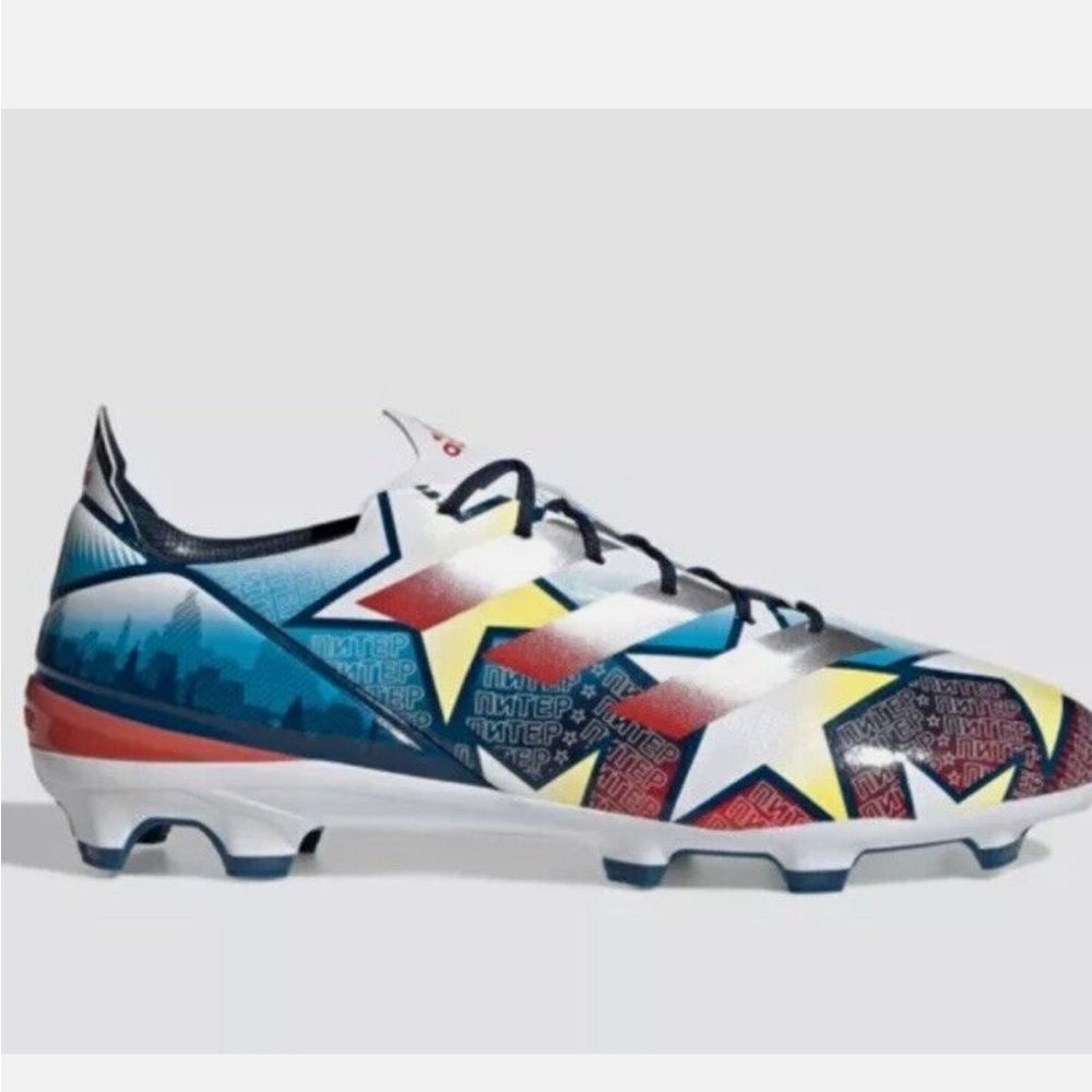 Adidas Gamemode Firm Ground Soccer Print Cleats Hybrid Touch 7.5 GZ1103 - Picture 5 of 5
